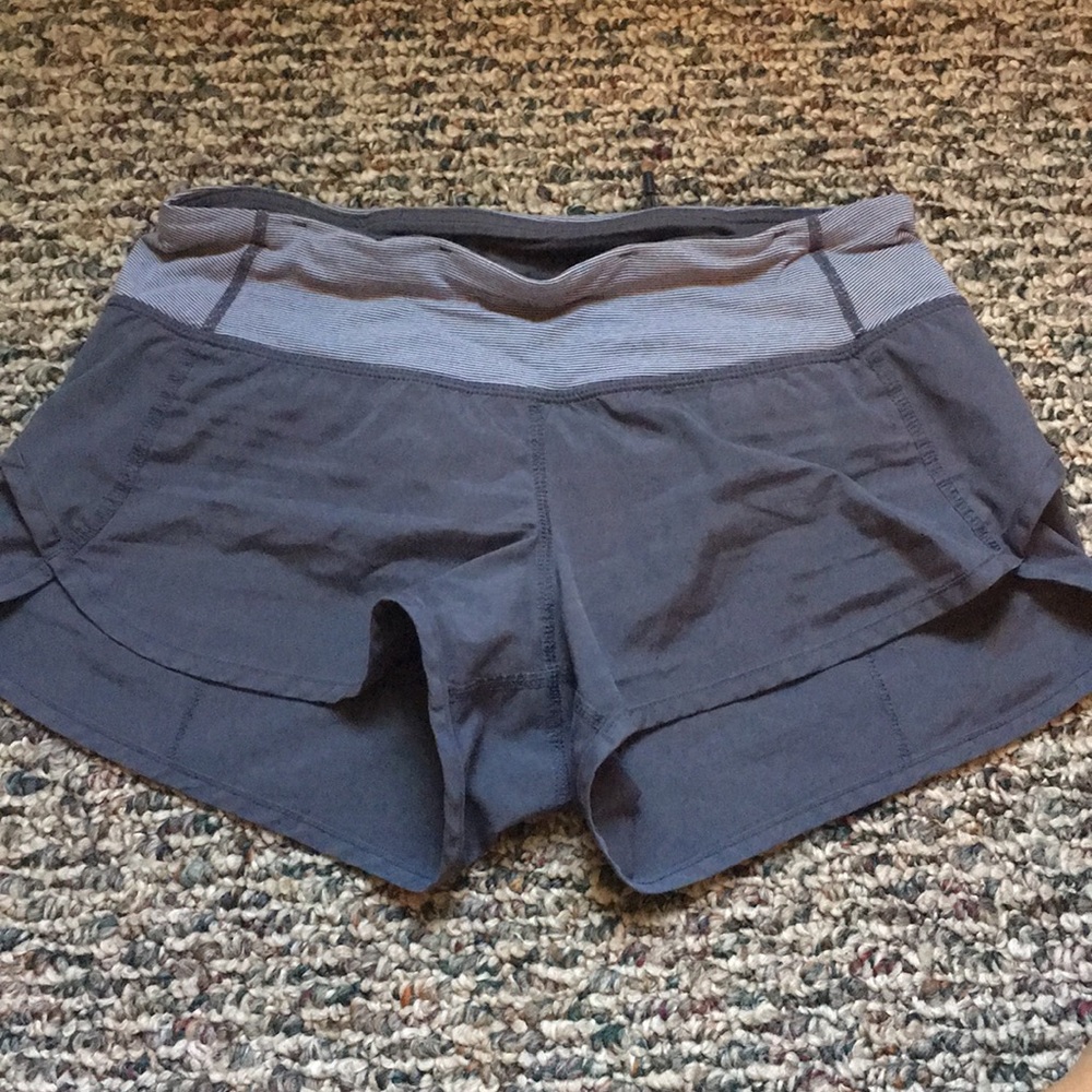 Lululemon speed shorts